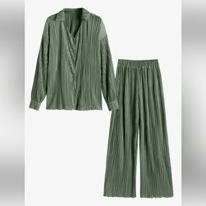 plisse pajama